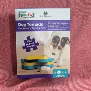 Outward Hound Dog Tornado Interactive Toy - Blue and Yellow